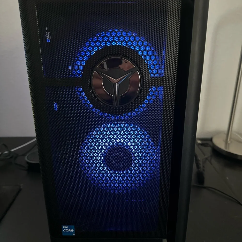 Like new Lenovo Legion i5 PC Tower and HP Omen 27i monitor
